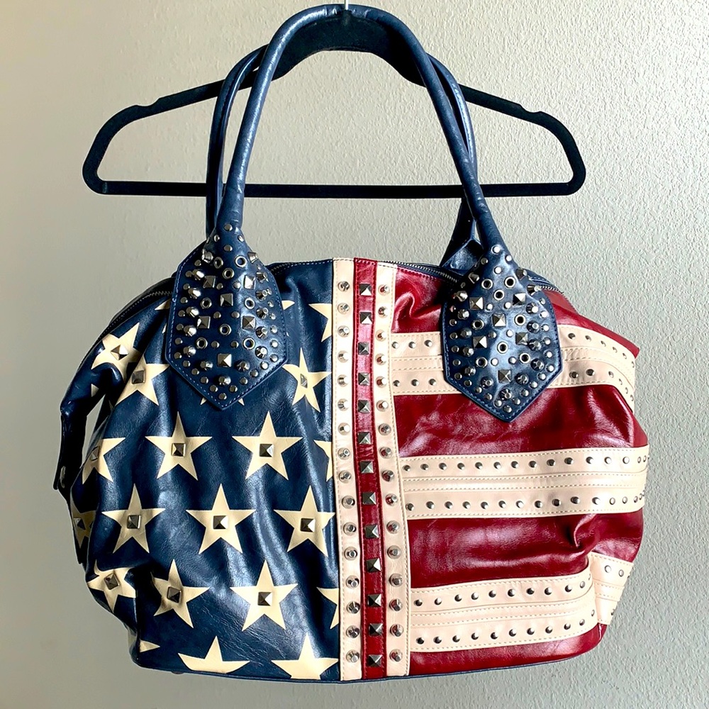 Studded Americana Bag